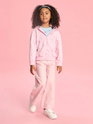 Sinsay - Bluza z kapturem w jednorożce - różowy