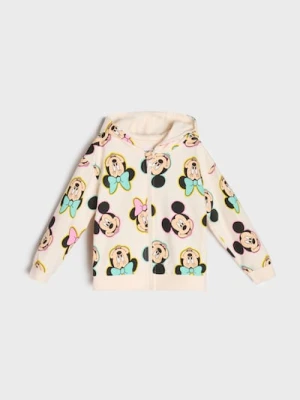 Sinsay - Bluza z kapturem we wzór Minnie Mouse - begonia
