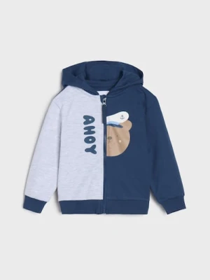 Sinsay - Bluza z kapturem - wielobarwny