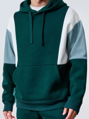 Sinsay - Bluza z kapturem - zielony