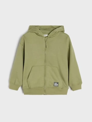 Sinsay - Bluza z kapturem - zielony