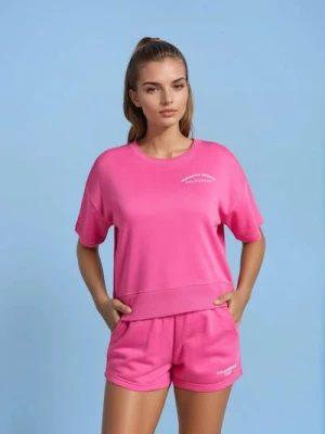 Zdjęcie produktu Sinsay - Bluza z krótkim rękawem - różowy