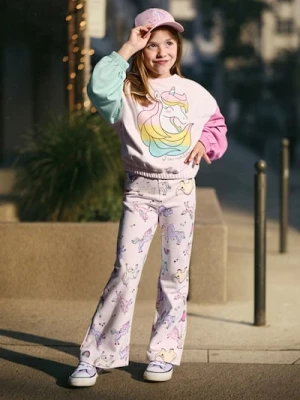 Sinsay - Bluza z motywem jednorożca - wielobarwny