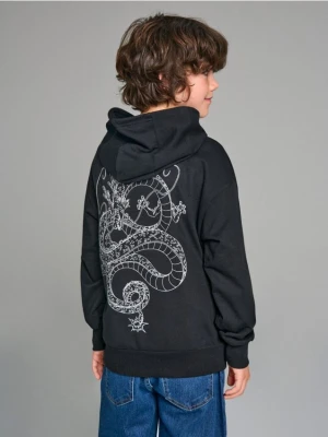 Sinsay - Bluza z nadrukiem na plecach Dragonball - czarny