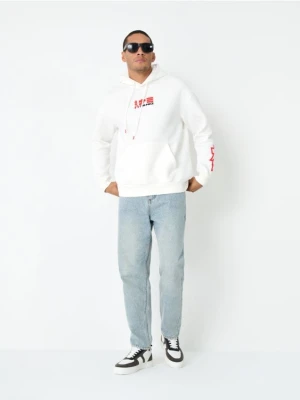 Zdjęcie produktu Sinsay - Bluza z nadrukiem na plecach One Piece - biały