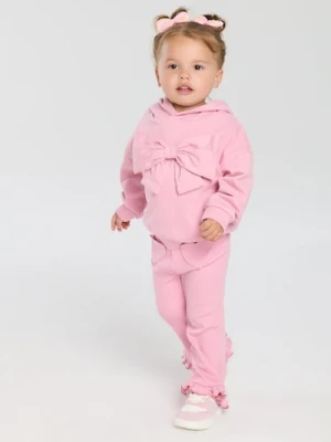 Sinsay - Bluza z ozdobną kokardą - różowy