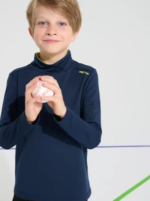 Sinsay - Bluza ze stójką Active - granatowy