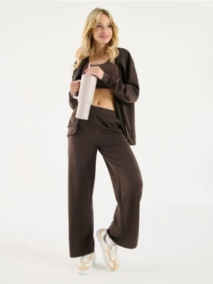 Sinsay - Bluza ze stójką - brązowy