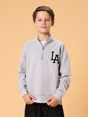 Sinsay - Bluza ze stójką - szary