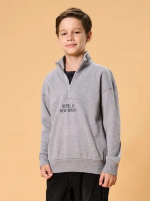 Sinsay - Bluza ze stójką - szary