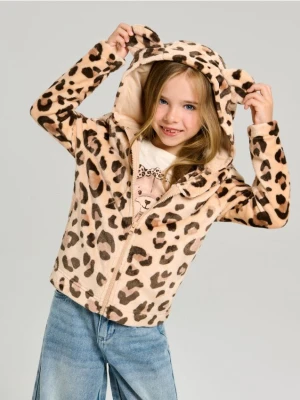 Sinsay - Bluza zip hoodie - wielobarwny