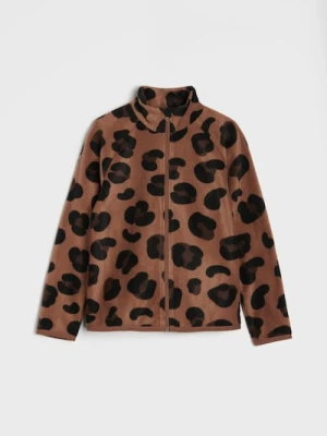 Sinsay - Bluza zip hoodie - wielobarwny