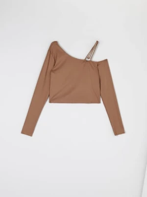 Sinsay - Bluzka - beżowy