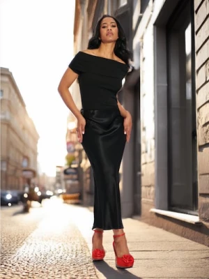 Sinsay - Bluzka - czarny