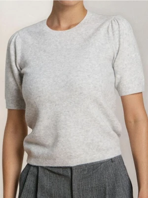 Sinsay - Bluzka swetrowa z domieszką wełny - szary