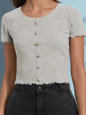 Sinsay - Bluzka - szary