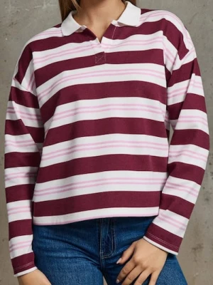 Sinsay - Bluzka z kołnierzykiem - wielobarwny