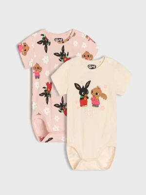 Sinsay - Body 2 pack Bing - kremowy