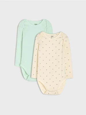 Sinsay - Body 2 pack - kremowy