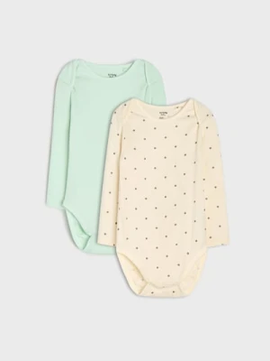 Sinsay - Body 2 pack - kremowy