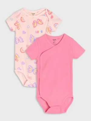 Sinsay - Body 2 pack - różowy