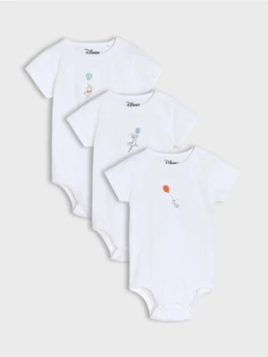 Sinsay - Body 3 pack Disney - biały
