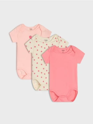 Sinsay - Body 3 pack - kremowy