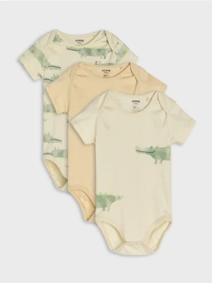 Sinsay - Body 3 pack - kremowy