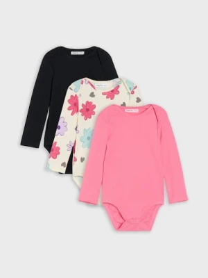 Sinsay - Body 3 pack - kremowy