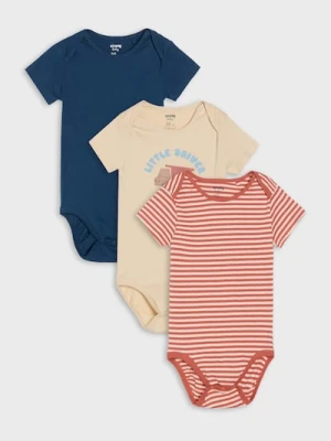 Sinsay - Body 3 pack - kremowy