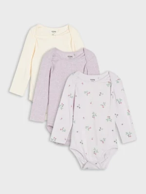 Sinsay - Body 3 pack - kremowy