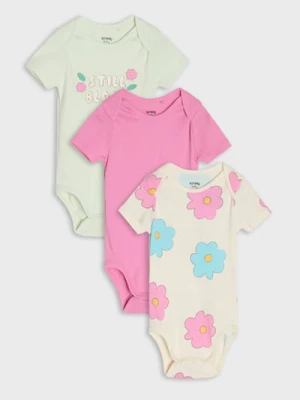 Sinsay - Body 3 pack - kremowy