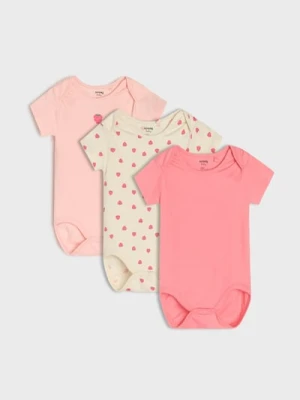 Sinsay - Body 3 pack - kremowy