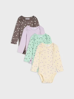 Sinsay - Body 4 pack - kremowy