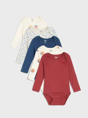 Sinsay - Body 5 pack - kremowy