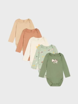 Sinsay - Body 5 pack - zielony