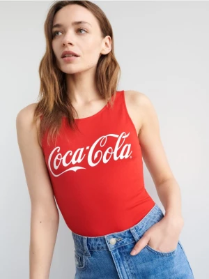 Sinsay - Body Coca Cola - czerwony
