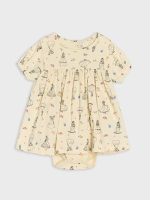 Sinsay - Body Disney Princess - kremowy