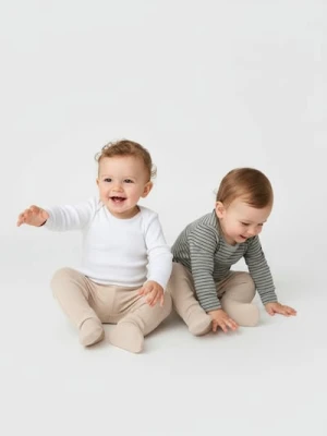 Sinsay - Body z bawełną 2 pack - szary