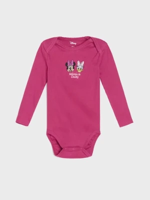 Zdjęcie produktu Sinsay - Body z prążkowanej dzianiny Minnie Mouse - różowy