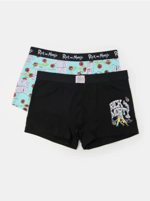 Sinsay - Bokserki Classic 2 pack Rick & Morty - wielobarwny