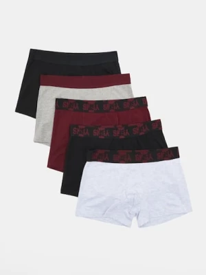 Sinsay - Bokserki Classic 5 pack - czarny
