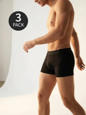 Sinsay - Bokserki long 3 pack - czarny