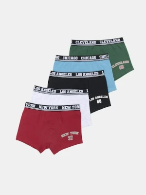 Sinsay - Bokserki z bawełną 5 pack - wielobarwny