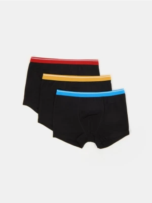 Sinsay - Bokserki z kolorową gumą w talii 3 pack - wielobarwny