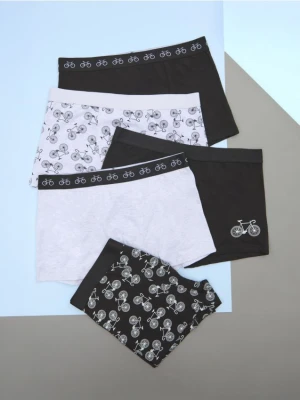 Sinsay - Bokserki z motywem roweru 5 pack - wielobarwny