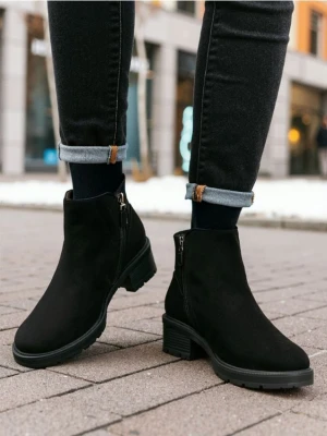 Sinsay - Botki - czarny