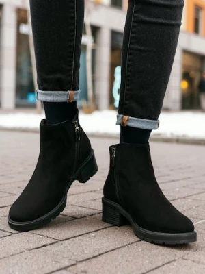 Sinsay - Botki - czarny