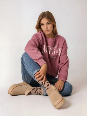 Sinsay - Botki ocieplane z domieszką wełny - beżowy