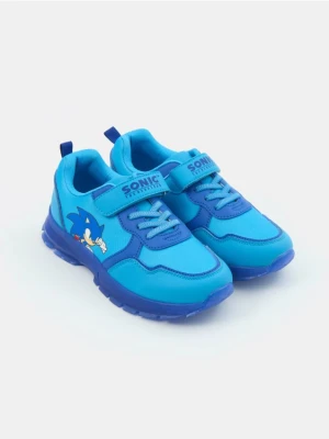 Sinsay - Buty z lekką podeszwą z wbudowanymi ledami Sonic The Hedgehog - niebieski